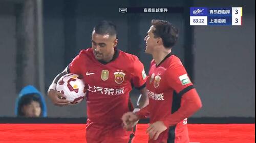 進(jìn)球大戰(zhàn)！萊昂納多第83分鐘破門，19歲李新翔1射2傳！
